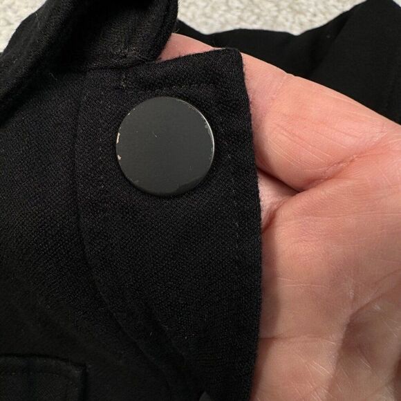Cabi Ava Snap Button Ponte Jacket Black - Picture 6 of 13